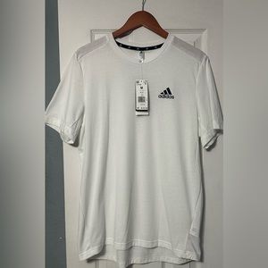 adidas essential white t-shirt